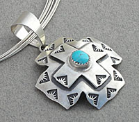 Fancy Cross Pendant